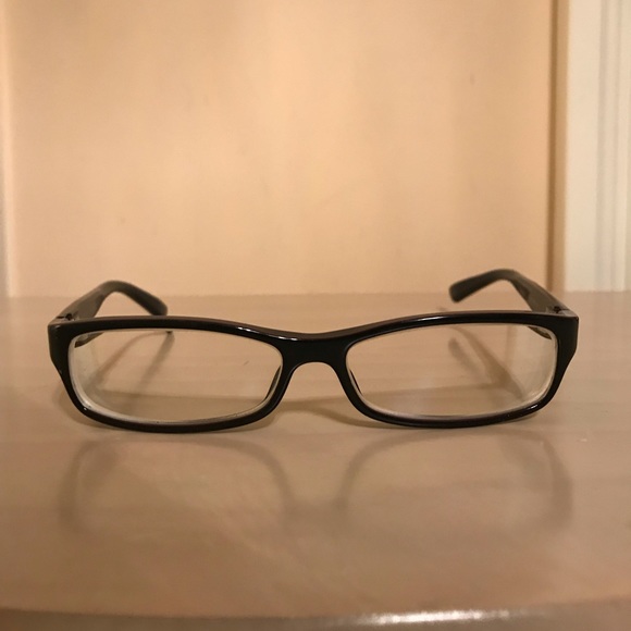 Black Rectangular Glasses - Picture 1 of 8